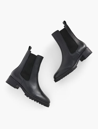 Tish Chelsea Boots - Pebble Leather
