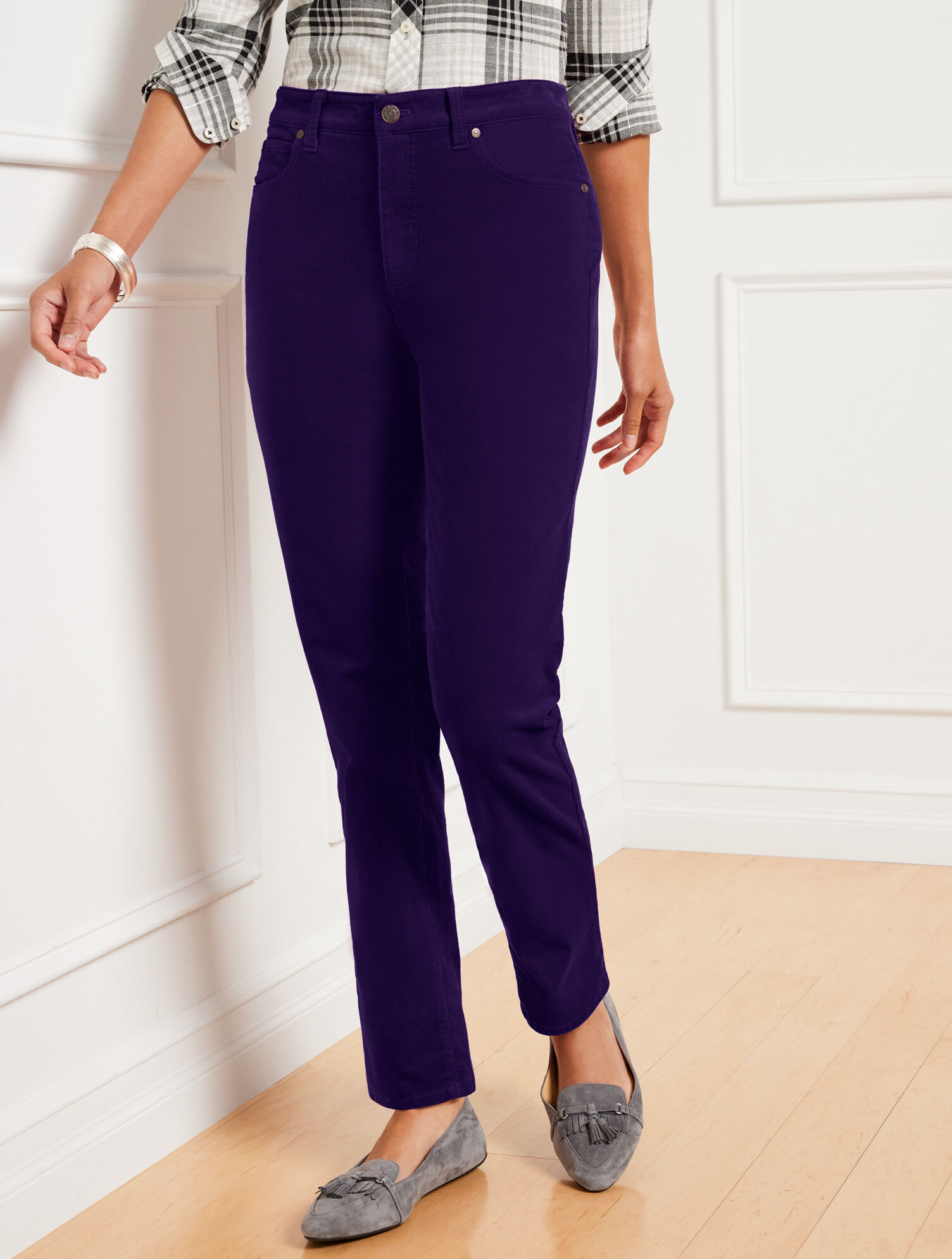 2942014 Fuschia Cigarette Pants
