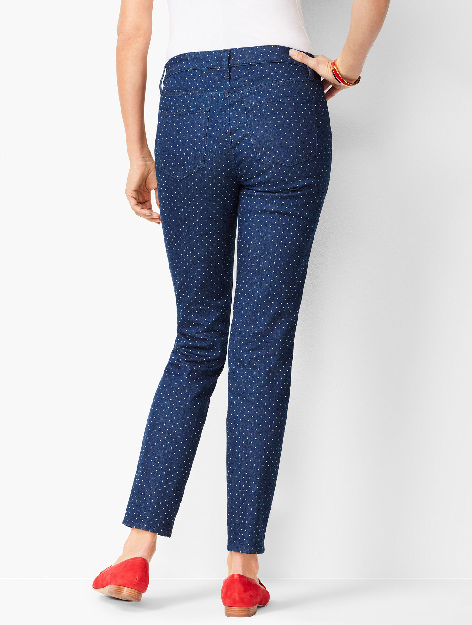 Slim Ankle Jeans - Dot