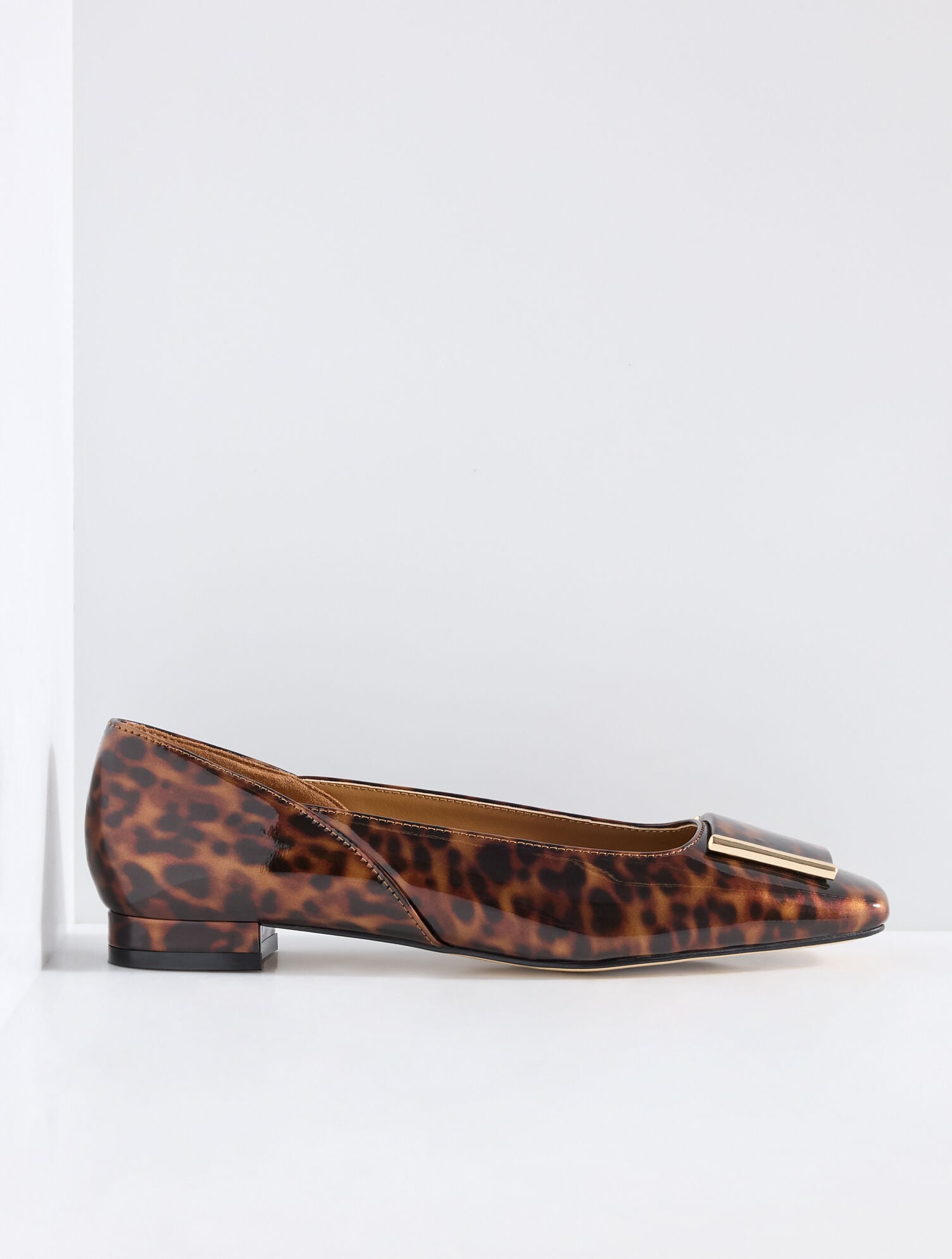 Sutton Ornament Flats - Tortoiseshell Patent - thumbnail 3