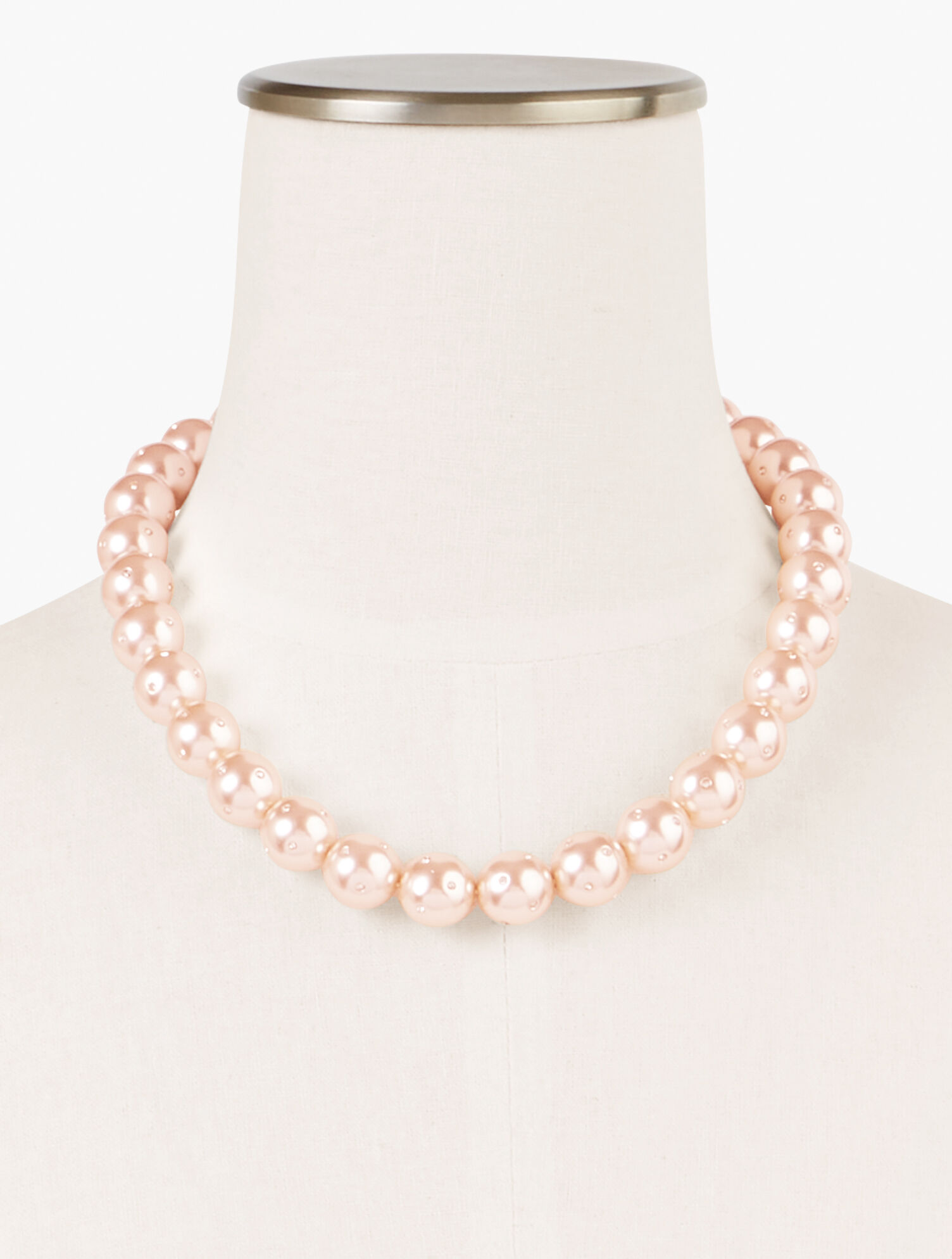 Champagne Pearls Necklace