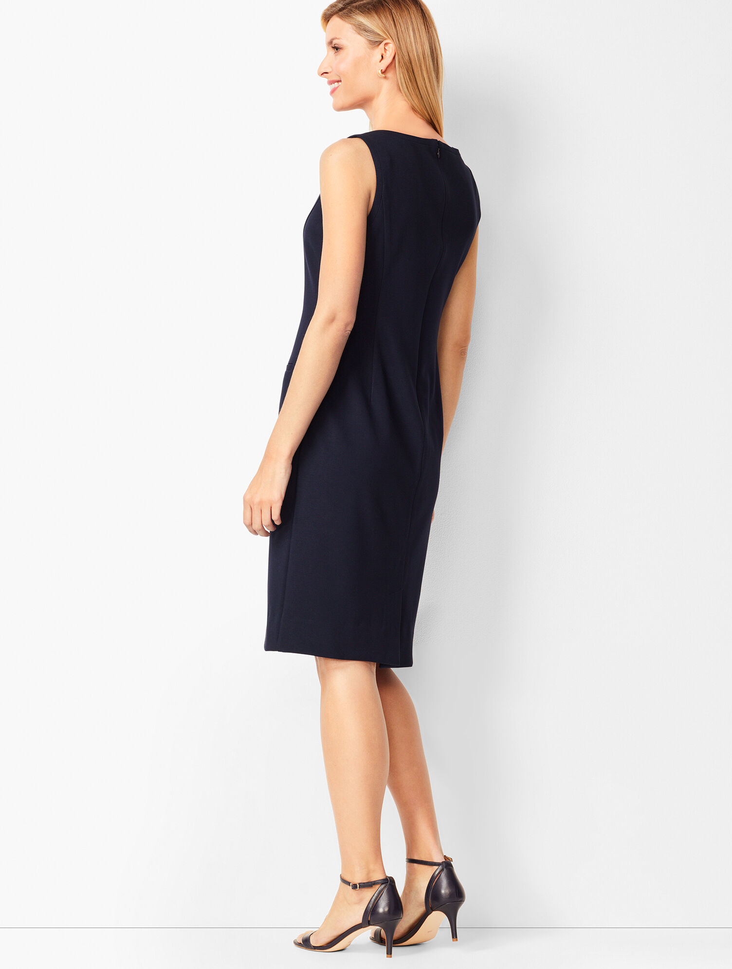 Italian Luxe Knit Sheath Dress | Talbots