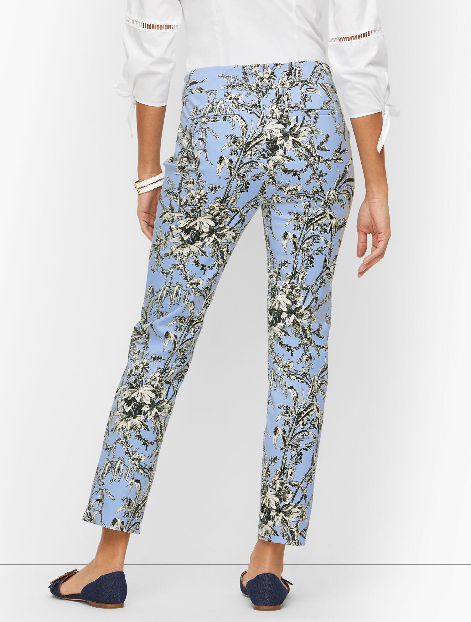 Talbots Chatham Ankle Pants - Etched Toile