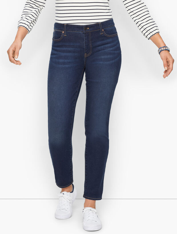 Slim Ankle Jeans - Lyra Wash - Curvy Fit | Talbots