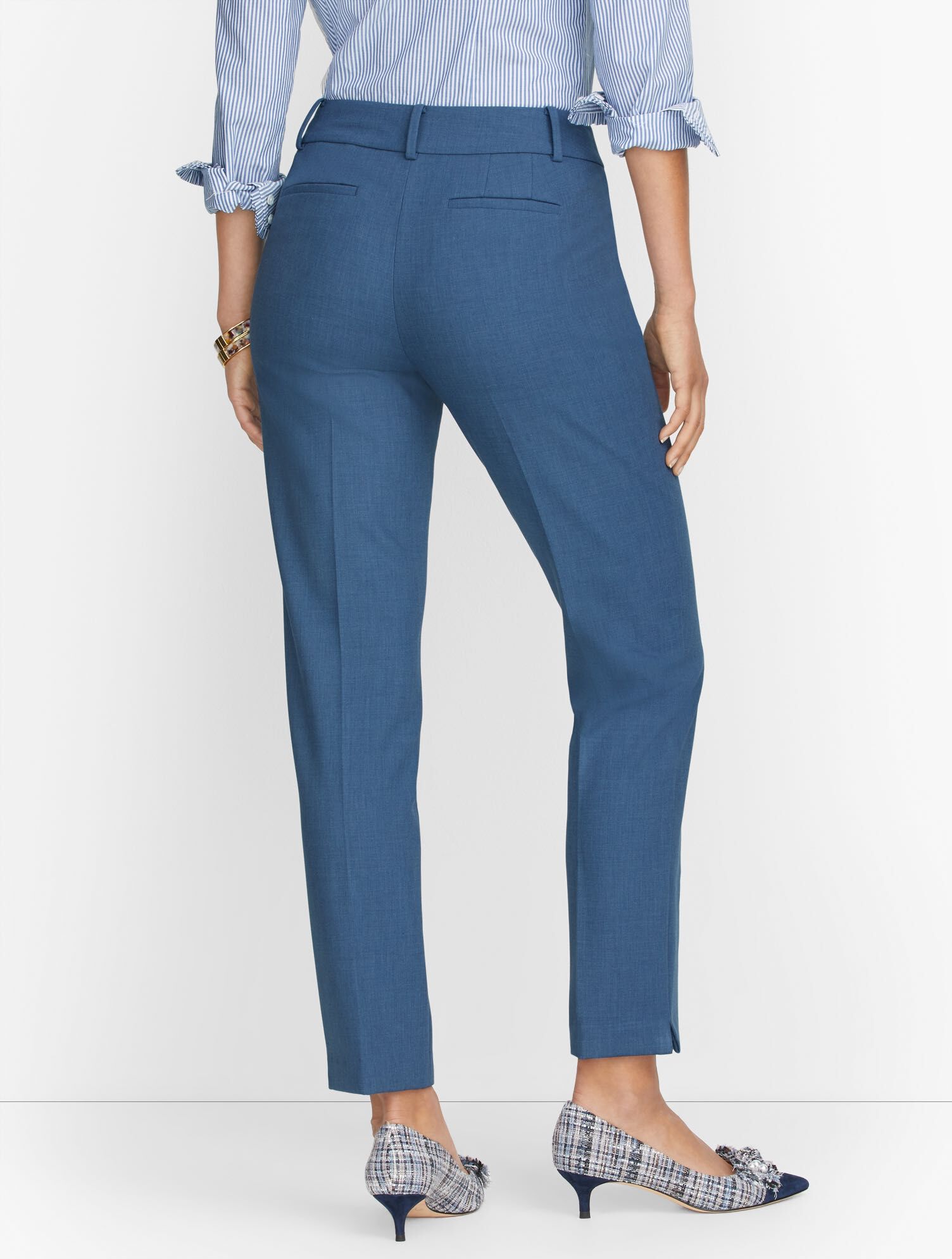 Talbots Hampshire Ankle Pants - Heather