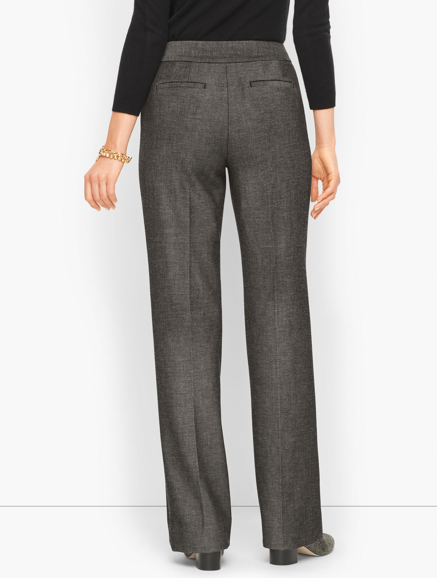 Twill Wide Leg Pants