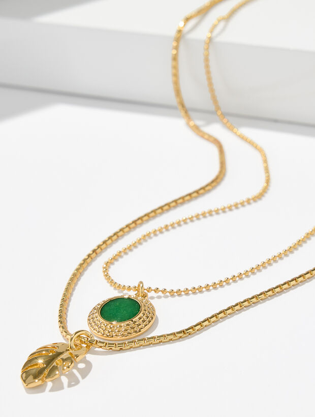 Vespera Layered Pendant Necklace