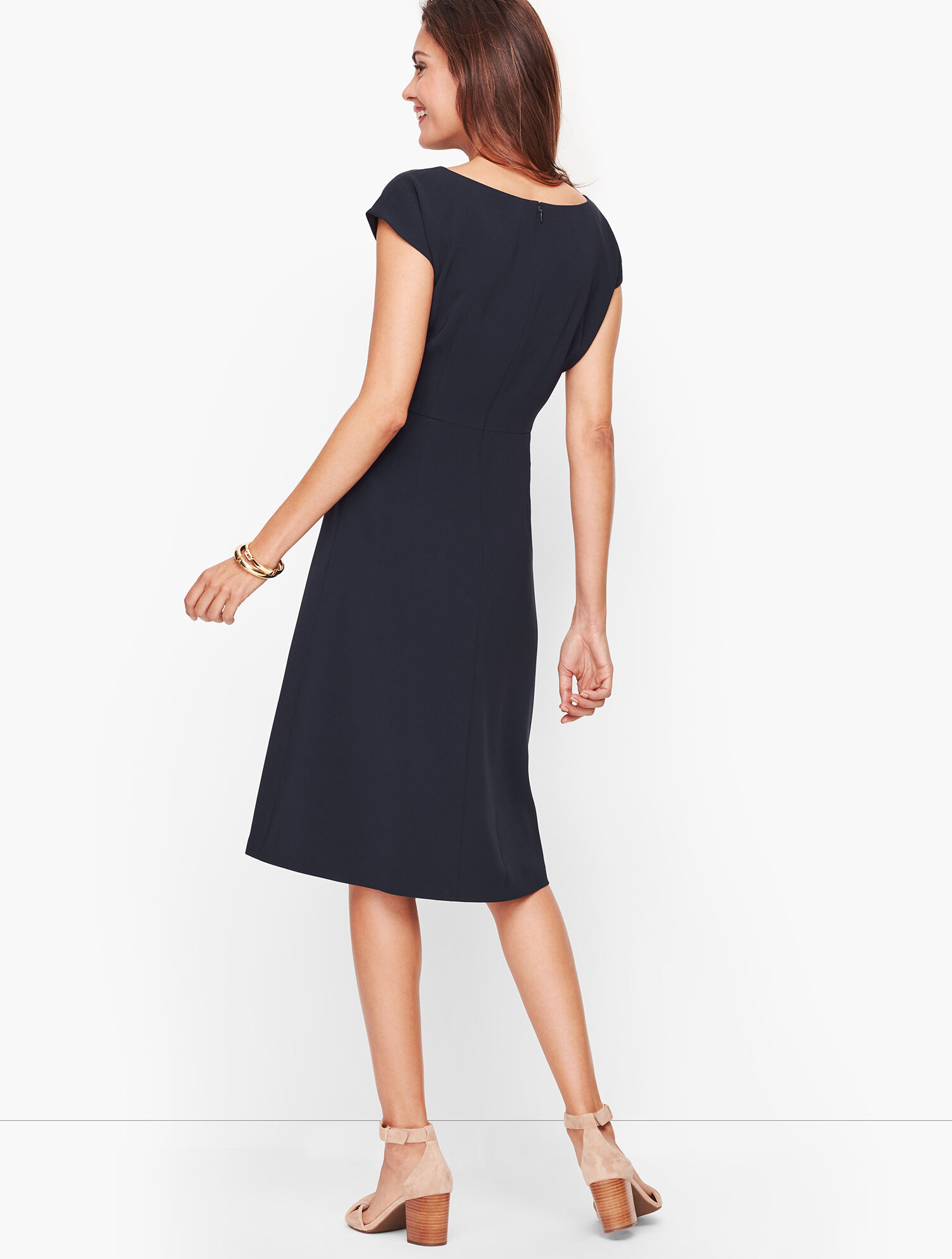 Easy Travel Fit & Flare Dress | Talbots