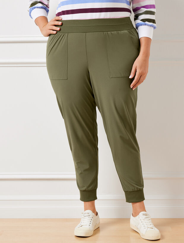 Jogger Lightweight Plus Size Pants SEKINO Women's Plus Size Quick