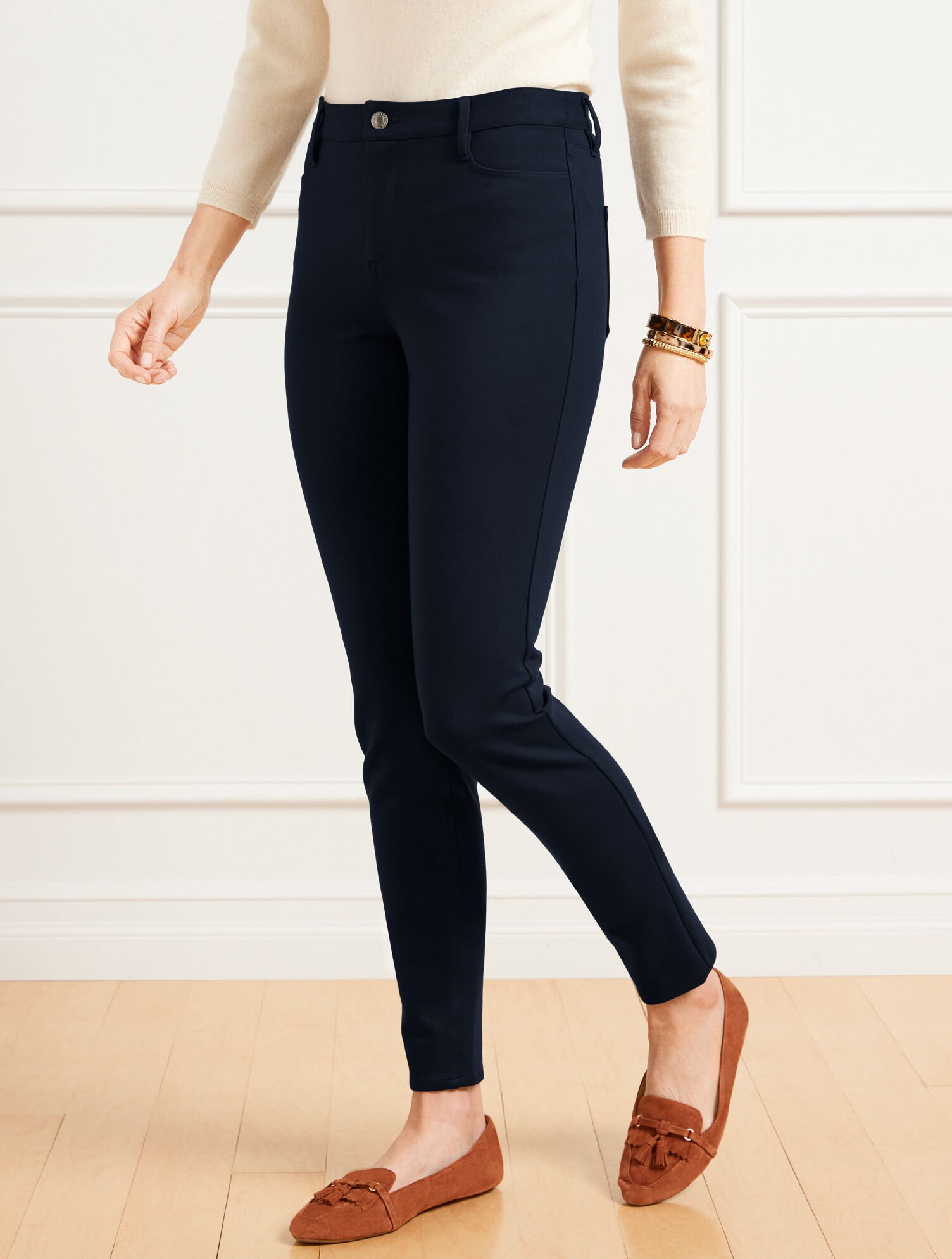 Talbots Jeggings - White Curvy Fit