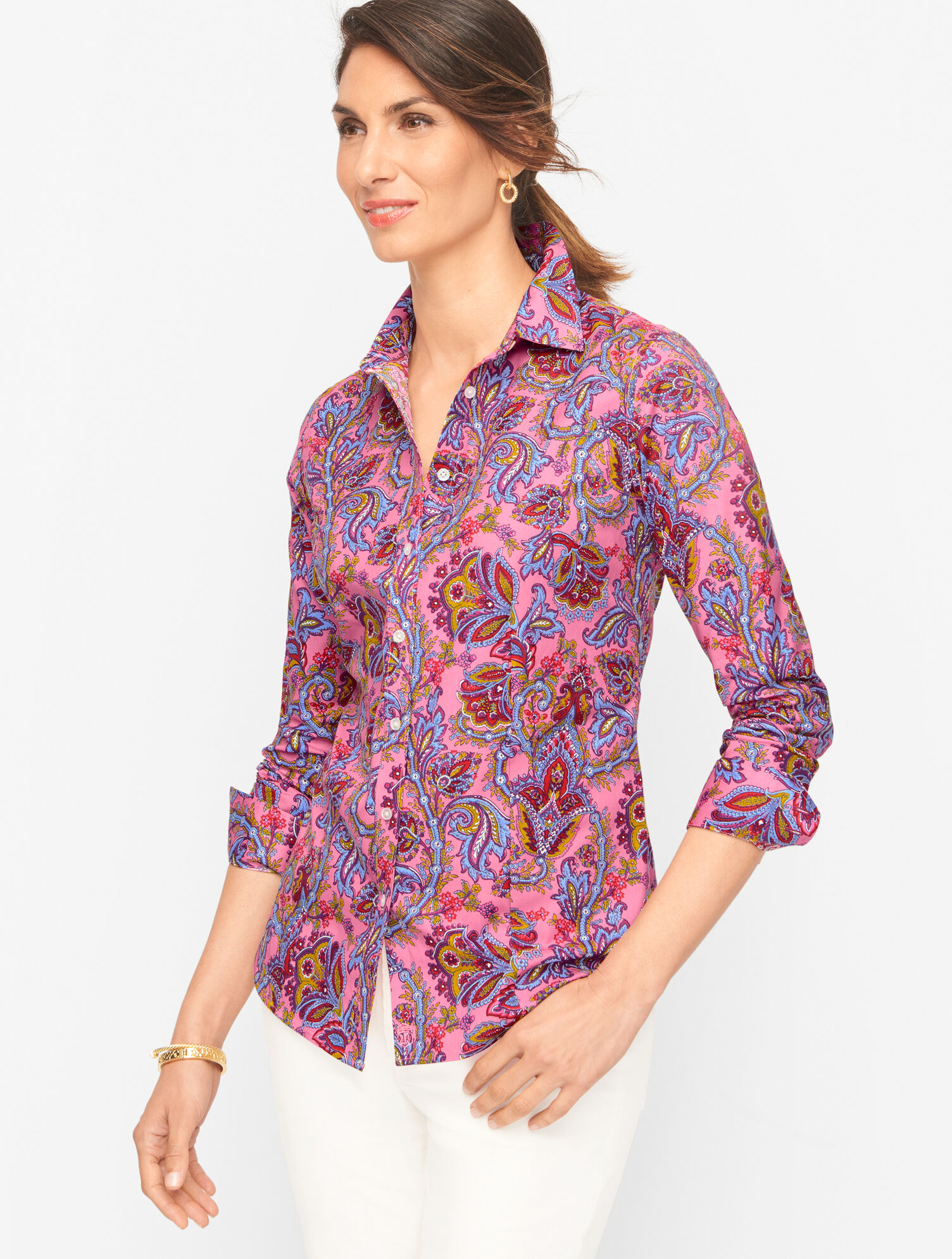 Perfect Shirt - Paisley Floral | Talbots