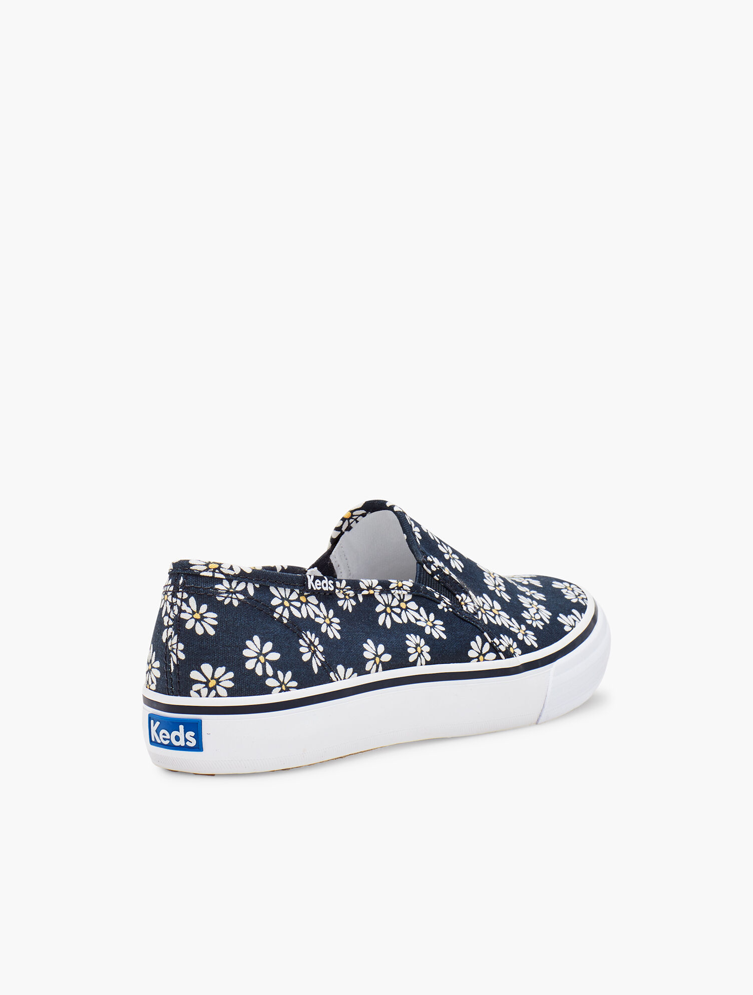 Keds&reg; Double Decker Slip-On Sneakers - Daisy