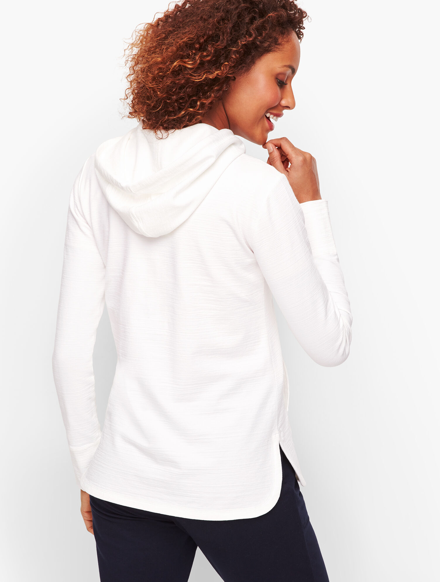UPF 50+ Slub Terry Hooded Jacket - Solid