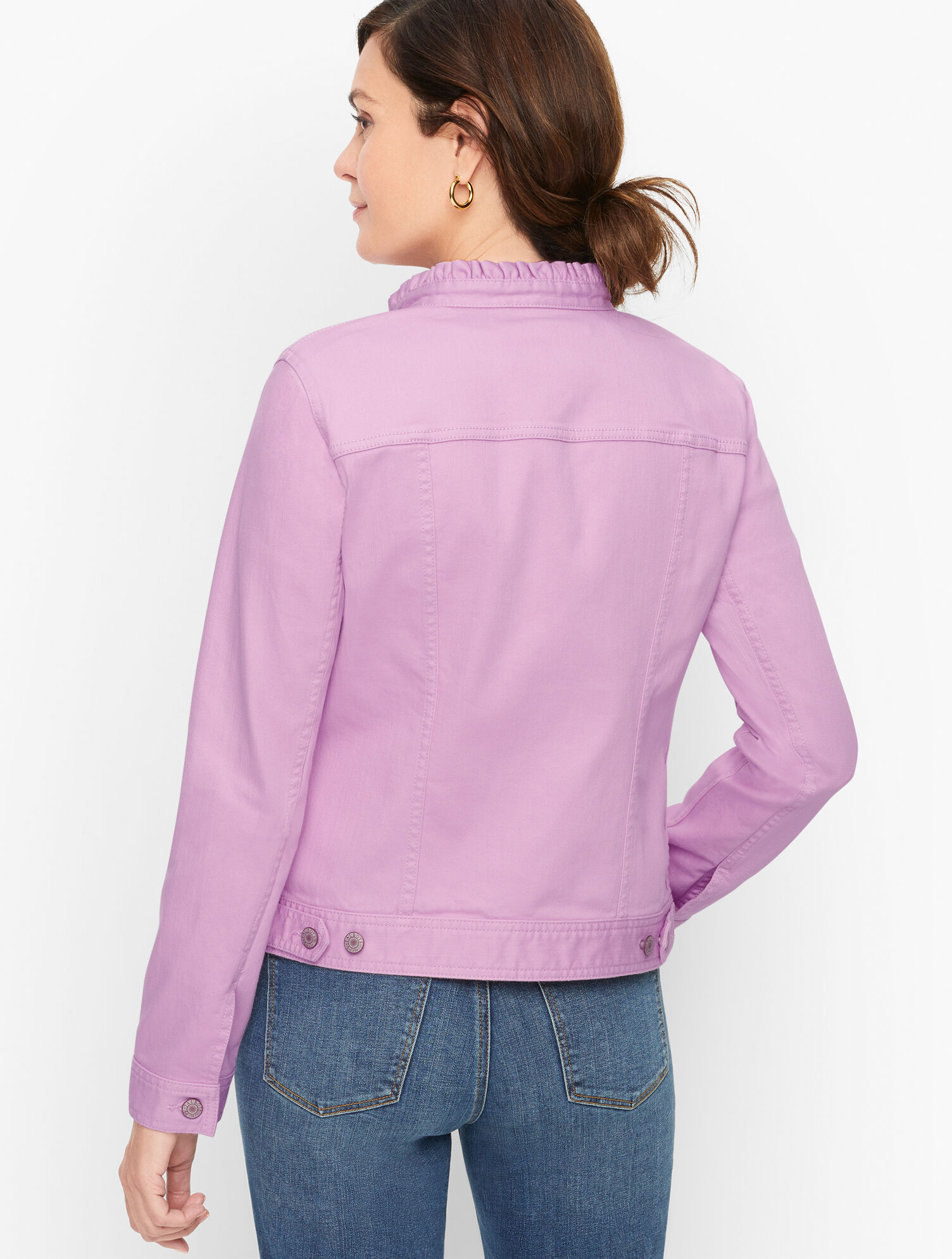 Ruffle Denim Jacket - Colors