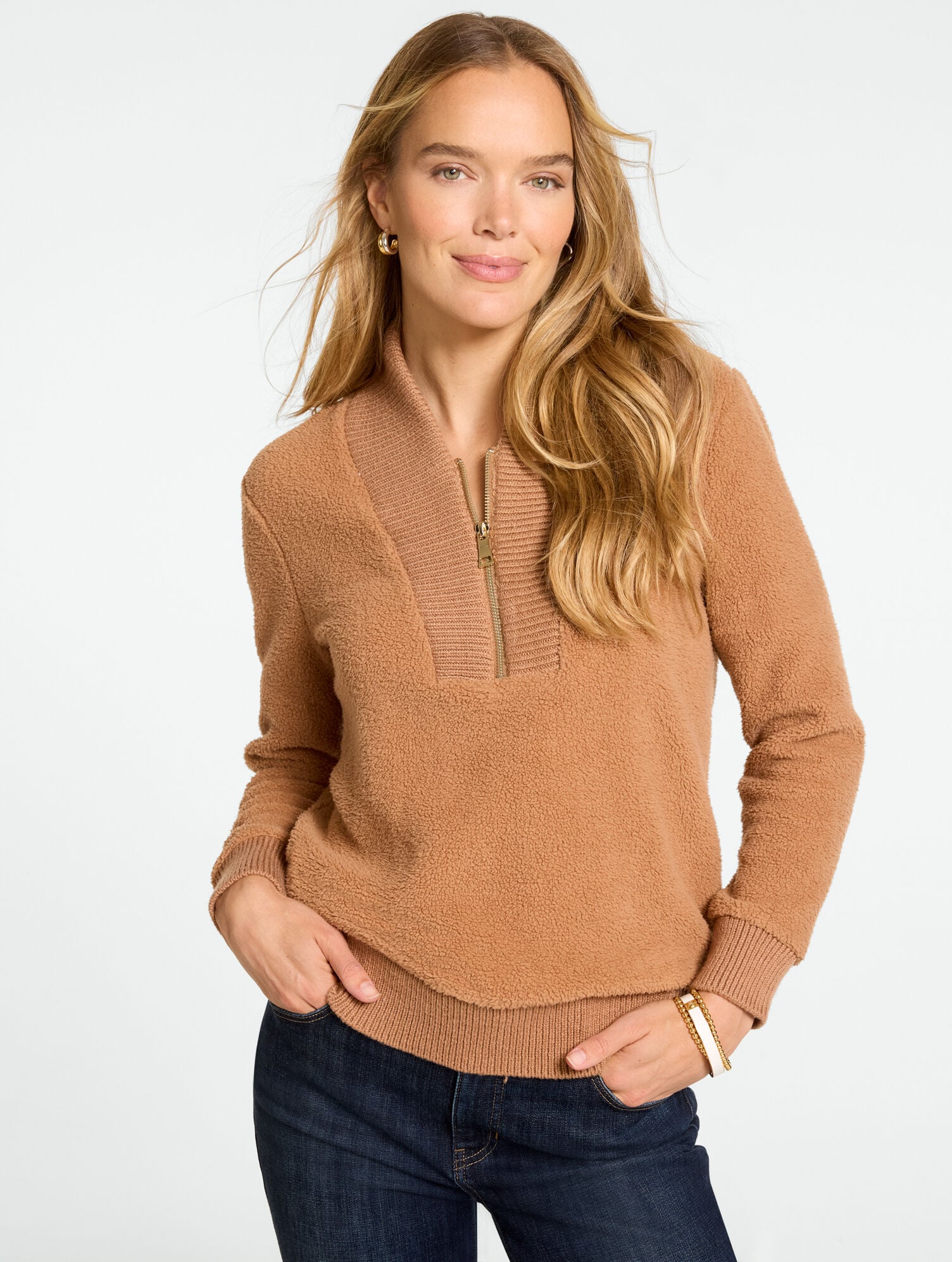 Microfleece Quarter-Zip Pullover