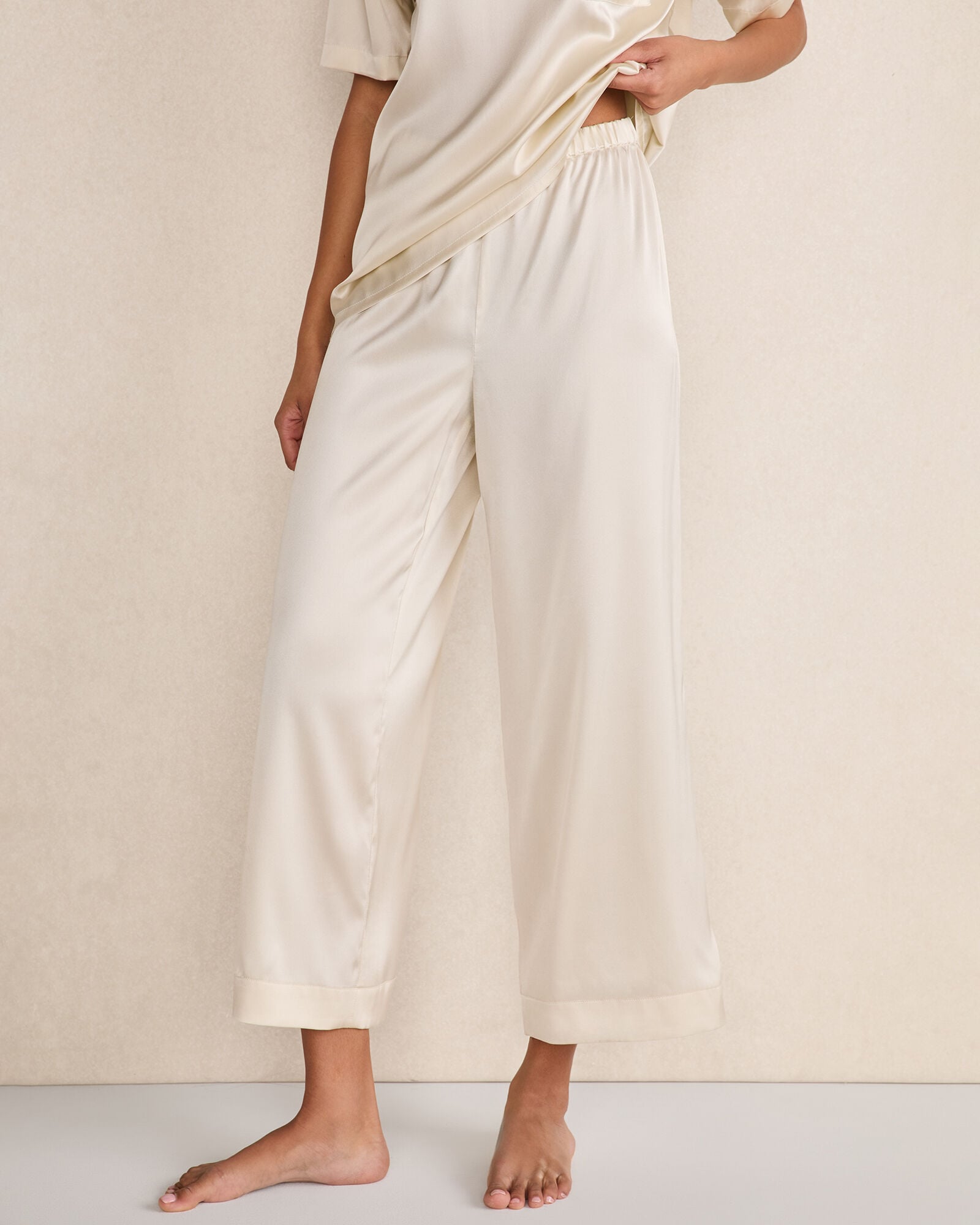 Washable Silk Sleep Pants - image 4