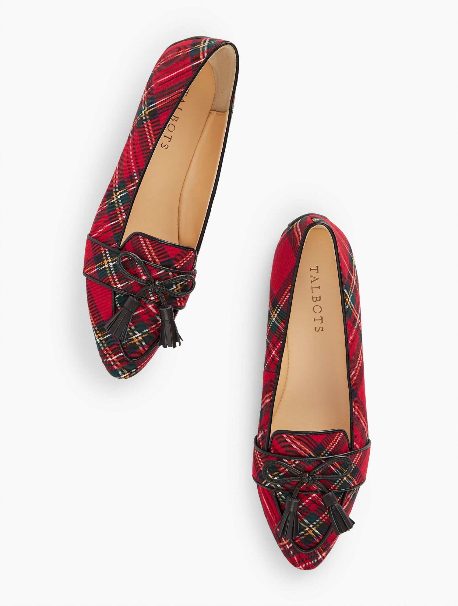 Francesca Driving Flats - Tartan