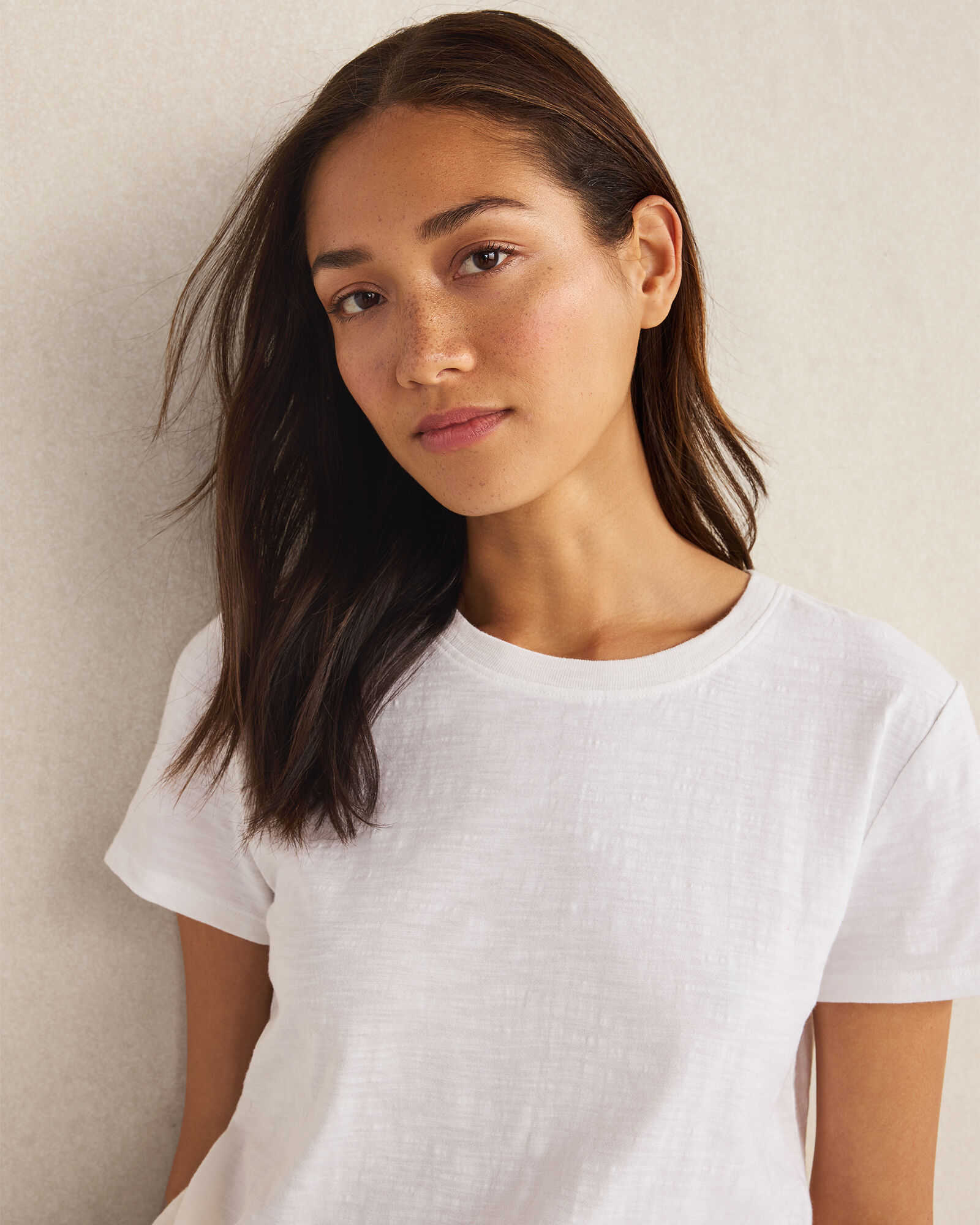 Organic Cotton Slub Crewneck Tee - image 1