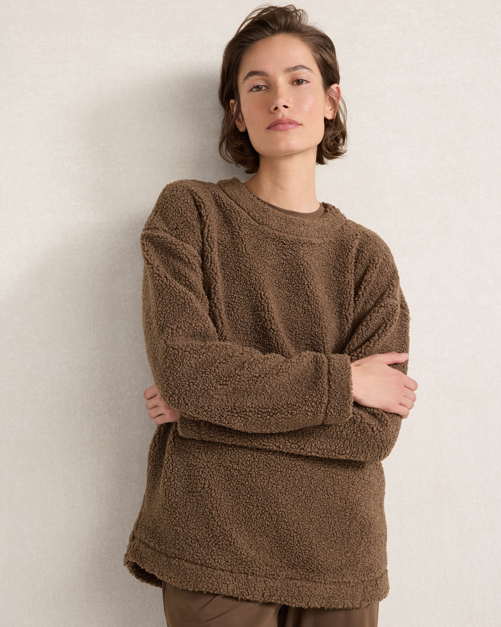 Balance Sherpa Crewneck Top