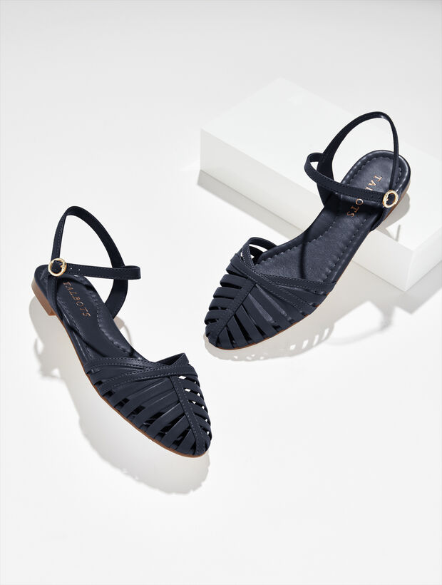 Ansly Nappa Fisherman Flats