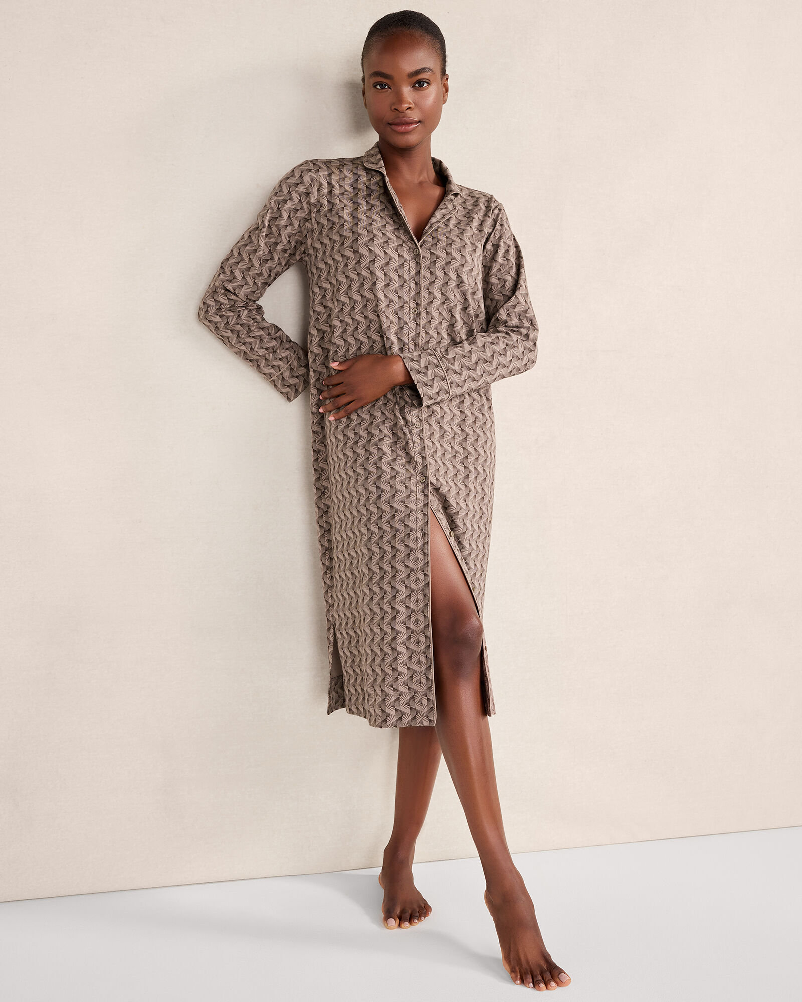 boden faye jersey dress Boden Women's Eve Jersey Midi Dress in Blue main image 0