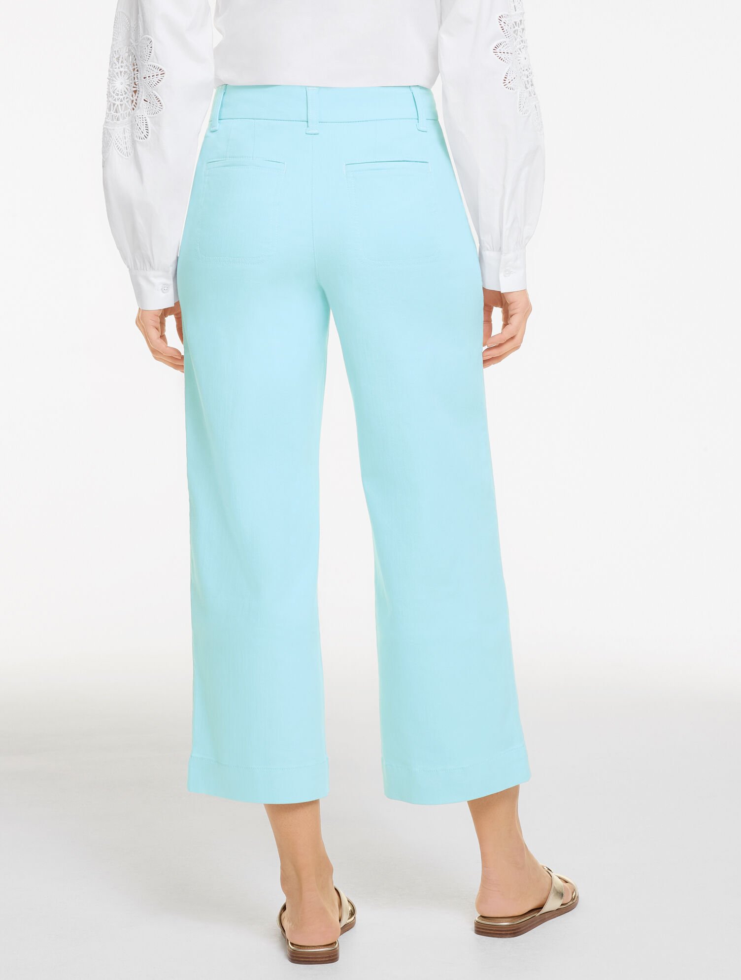 Wide Crop Jeans