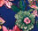 Soft Satin Charmeuse Top - Stunning Floral