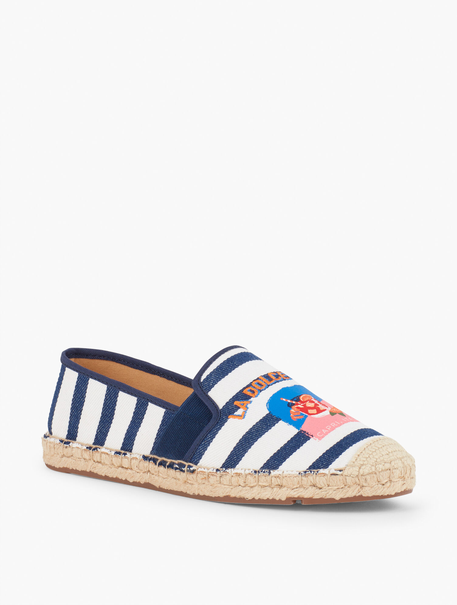 Izzy Embroidered Canvas Espadrilles