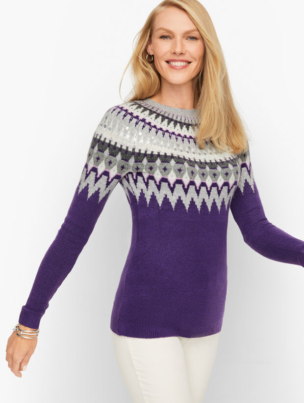 Icicle Fair Isle Sweater