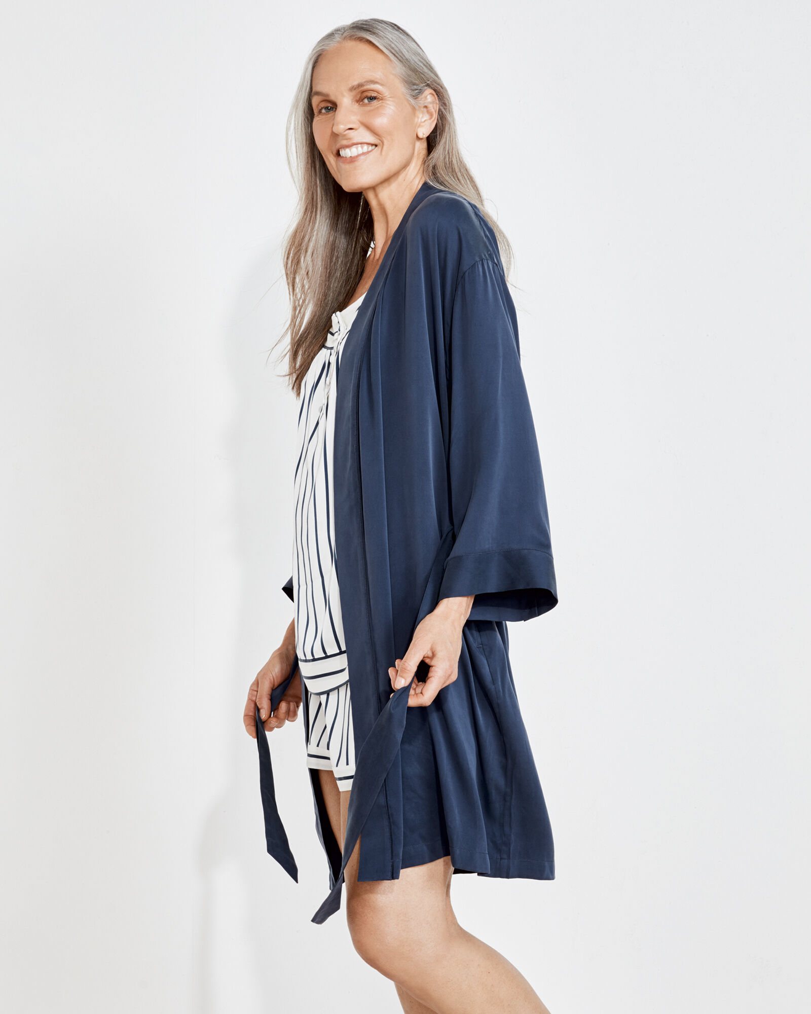 Washable Silk Robe