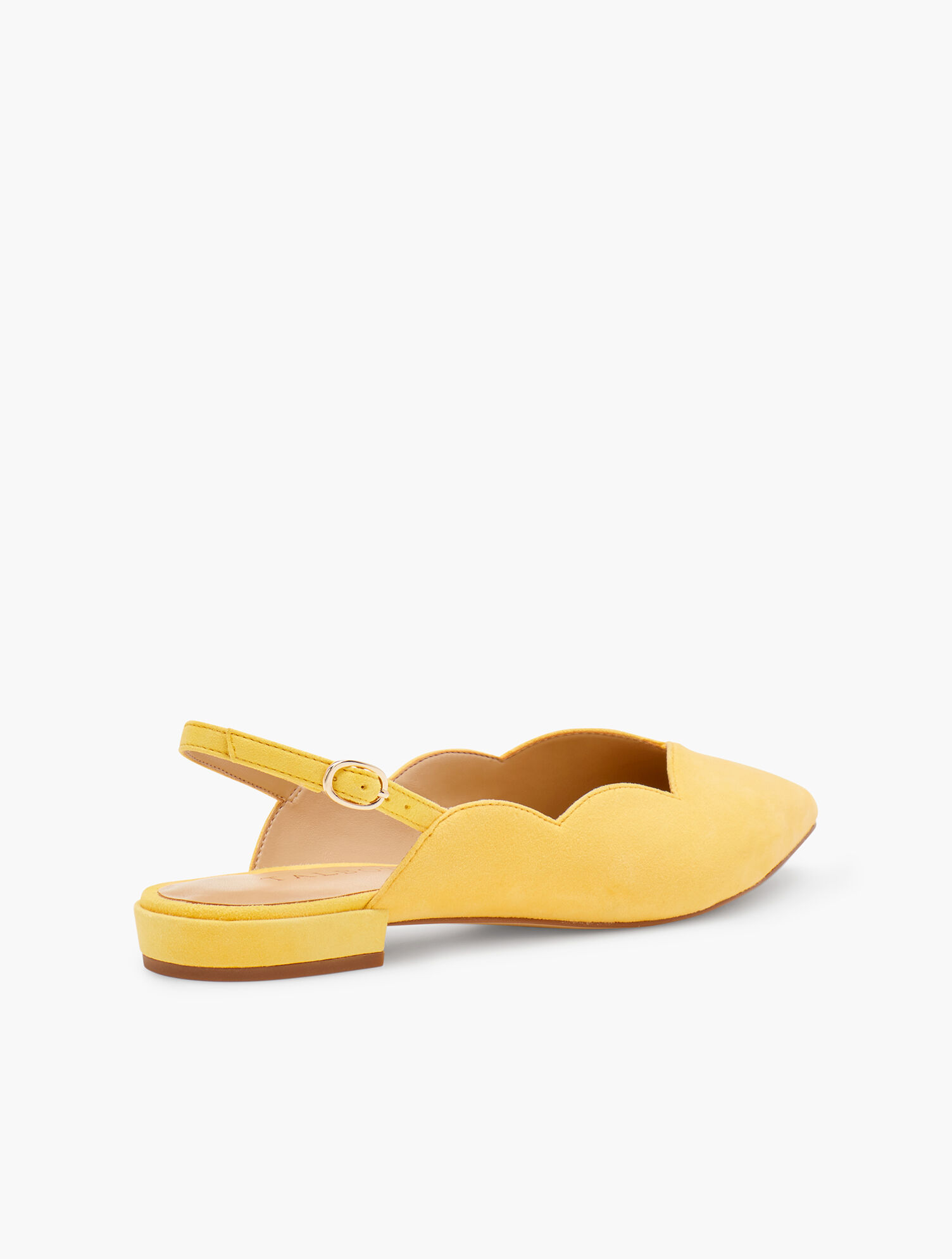 Ava Pointed Toe Slingbacks - Suede