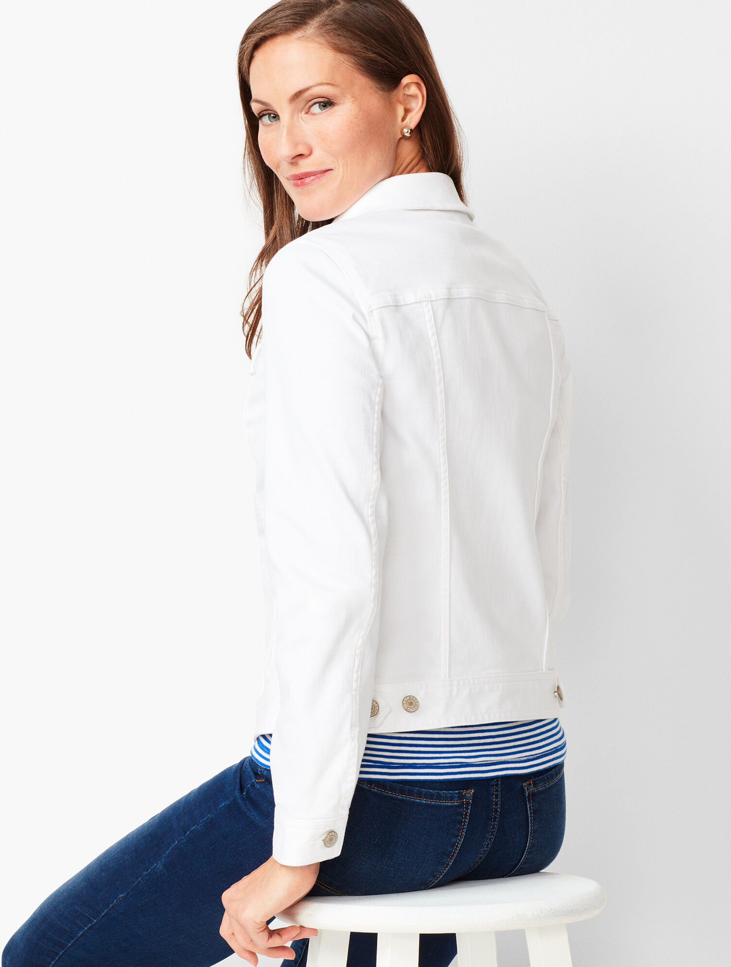 Classic Jean Jacket - White
