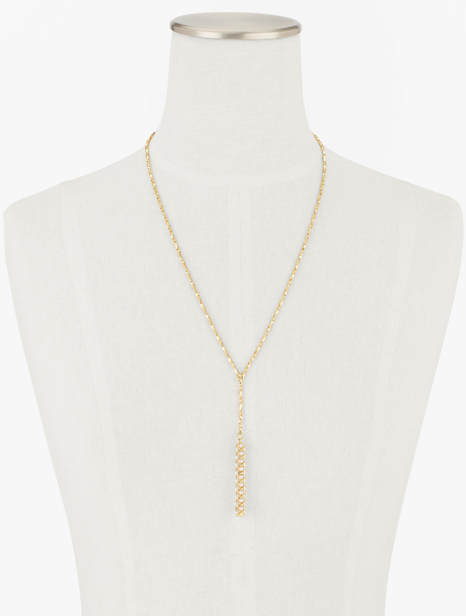 Sparkle Linear Pendant Necklace