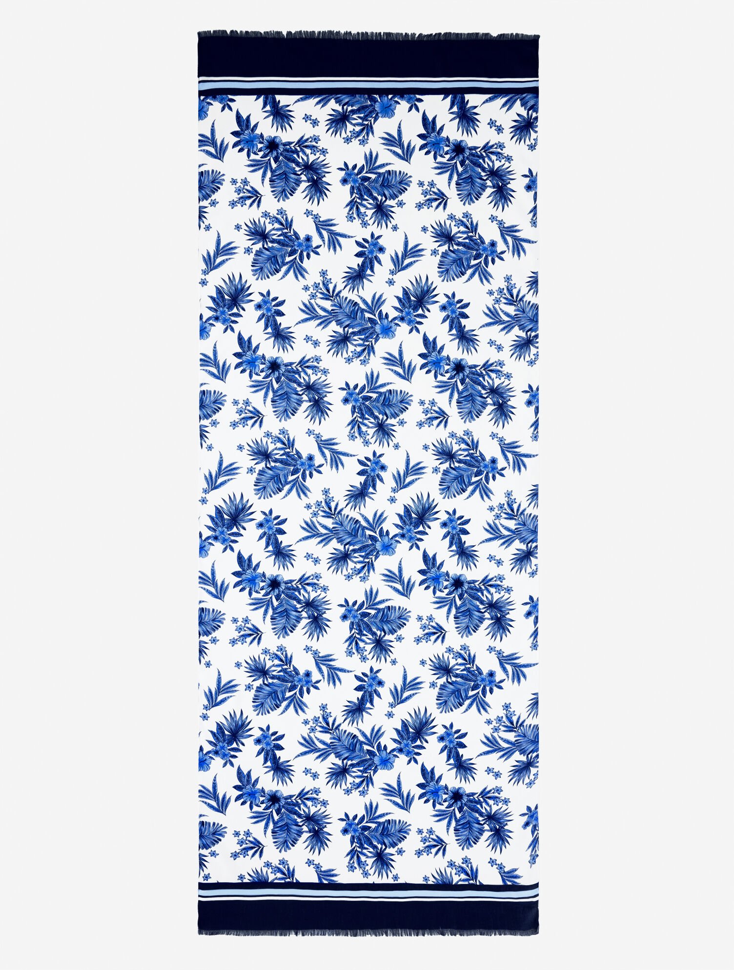 Painted Palms Oblong Scarf