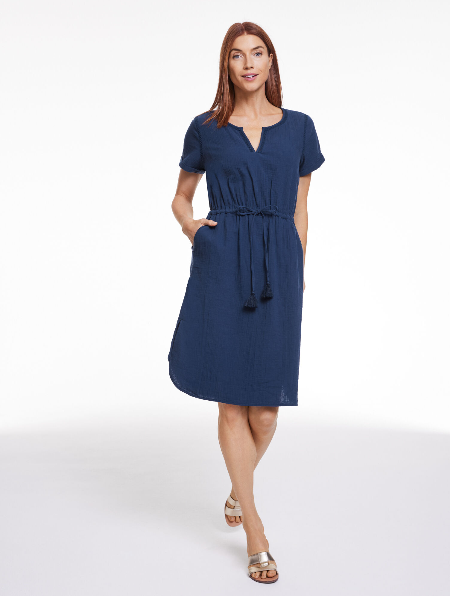 Aqua Club Gauze Beach Dress Cover-Up