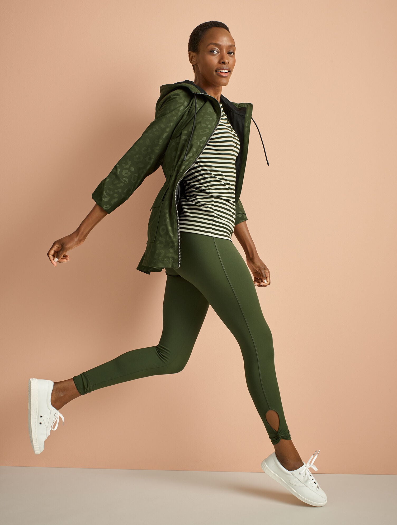 Out &amp; About Twist Capri Leggings
