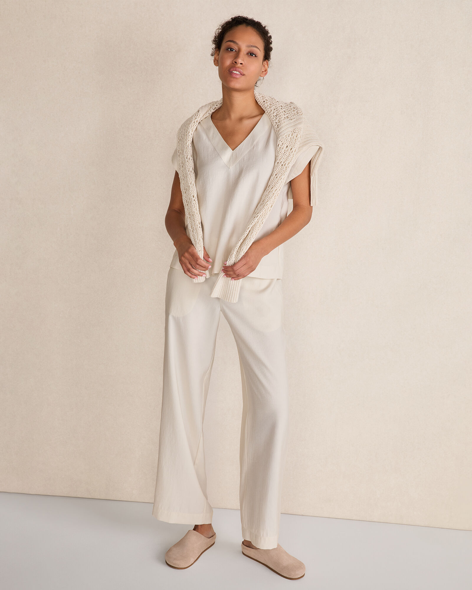 Luxe Modal Straight Leg Pants