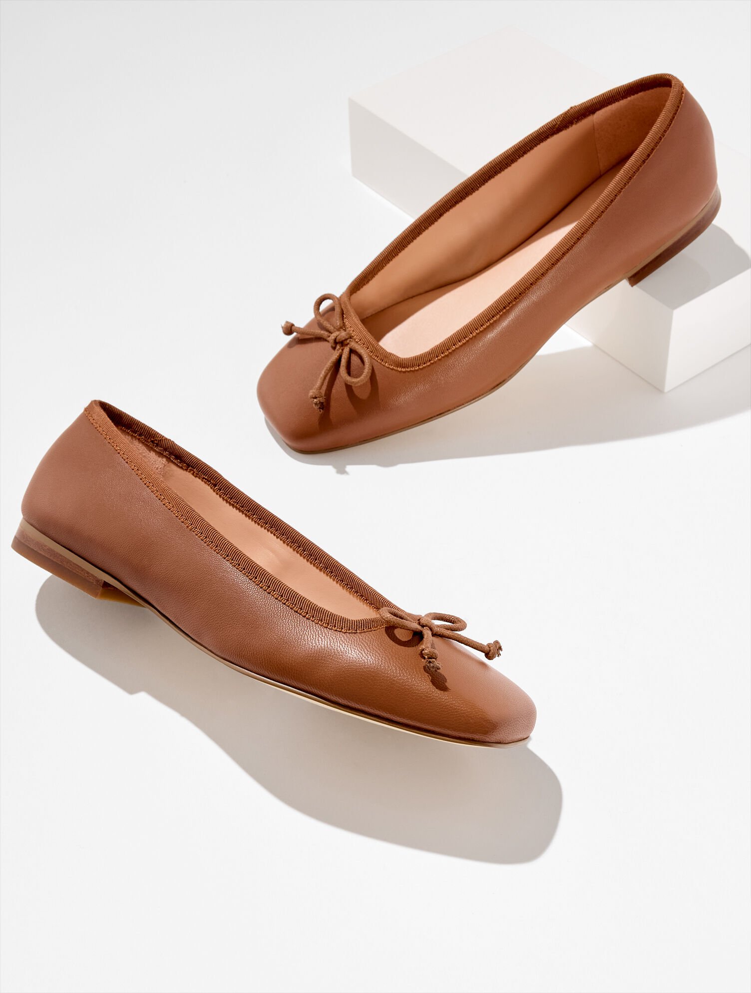Carrington Nappa Ballet Flats