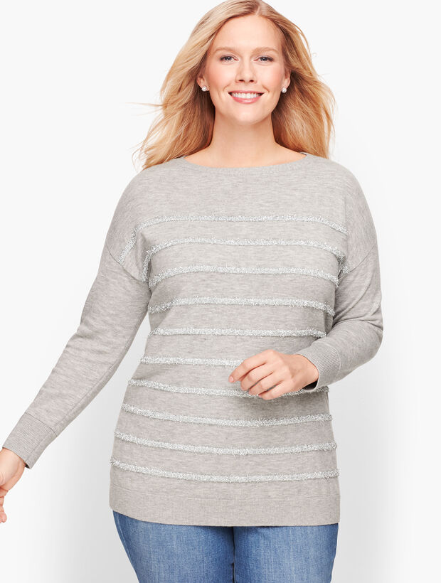Tinsel Stripe Sweater