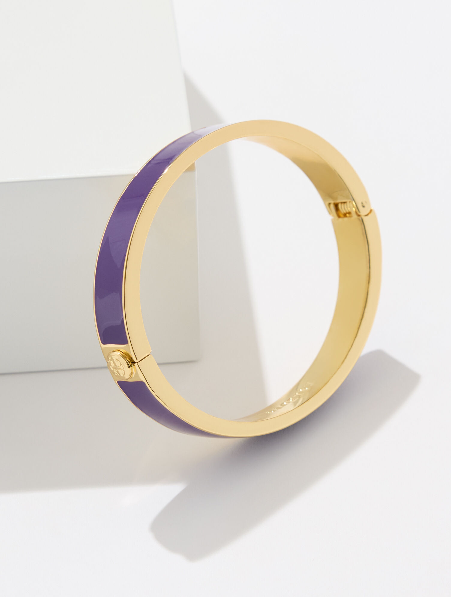 Enamel Hinge Bangle