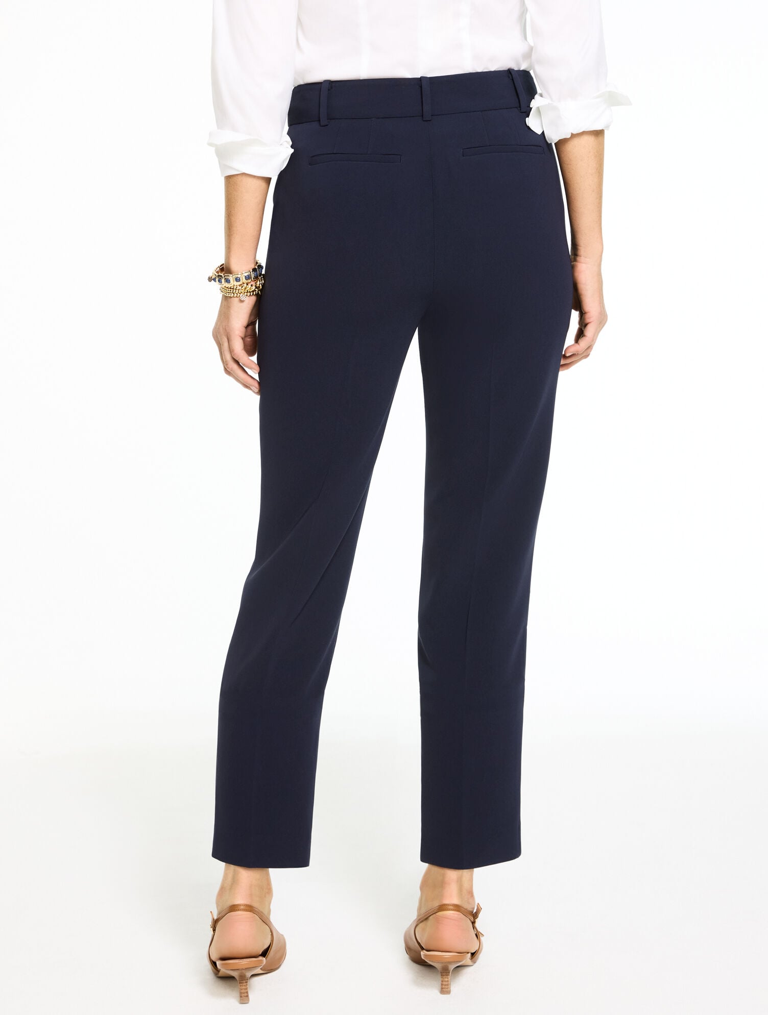 Straight Leg Easy Travel Pants