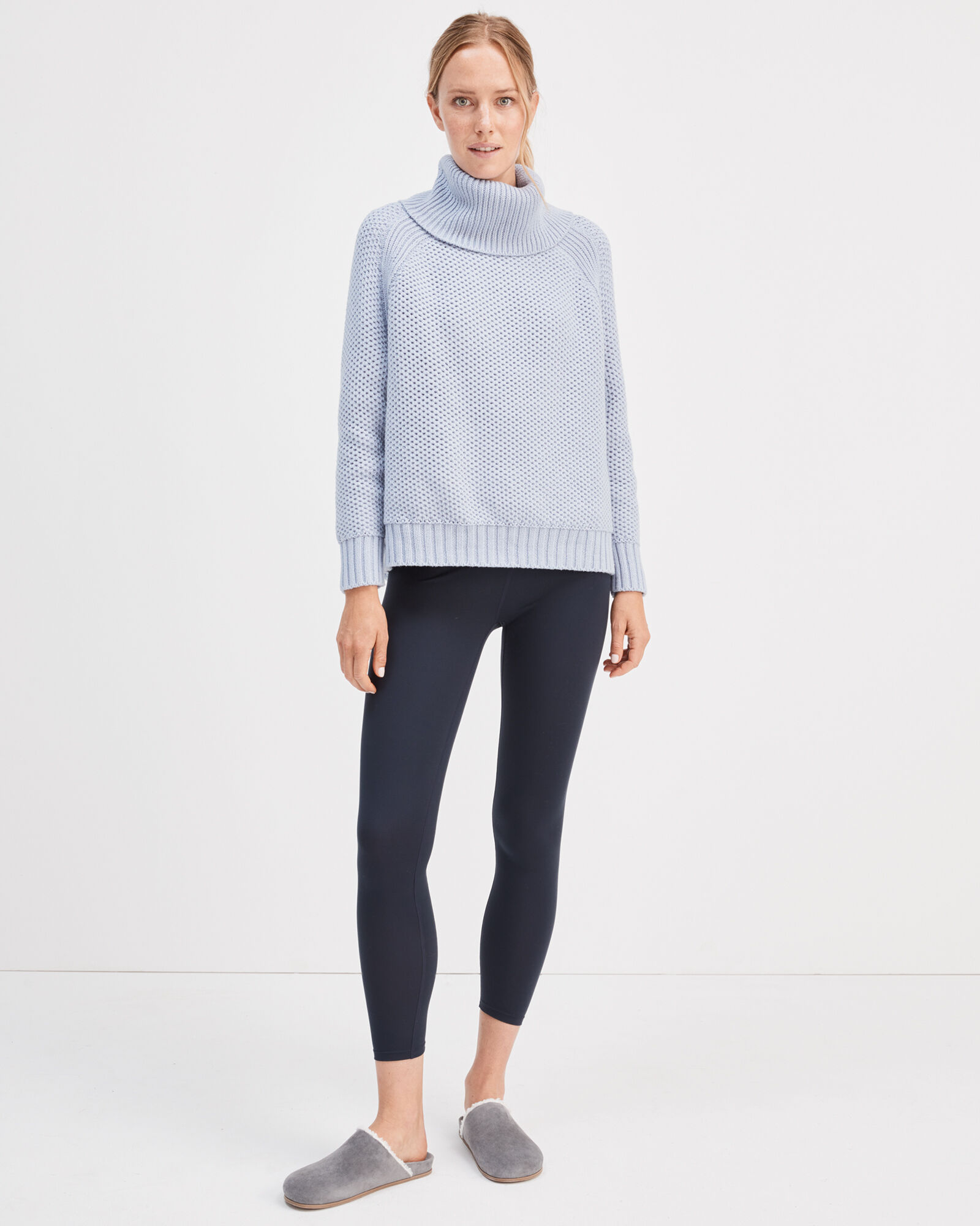 Cotton Honeycomb Sweater