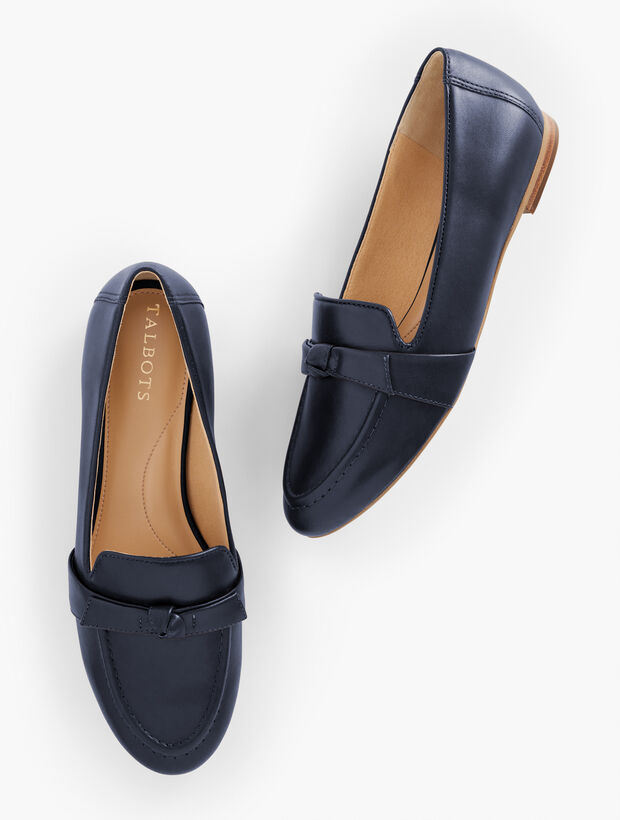 Ryan Bow Loafers - Nappa