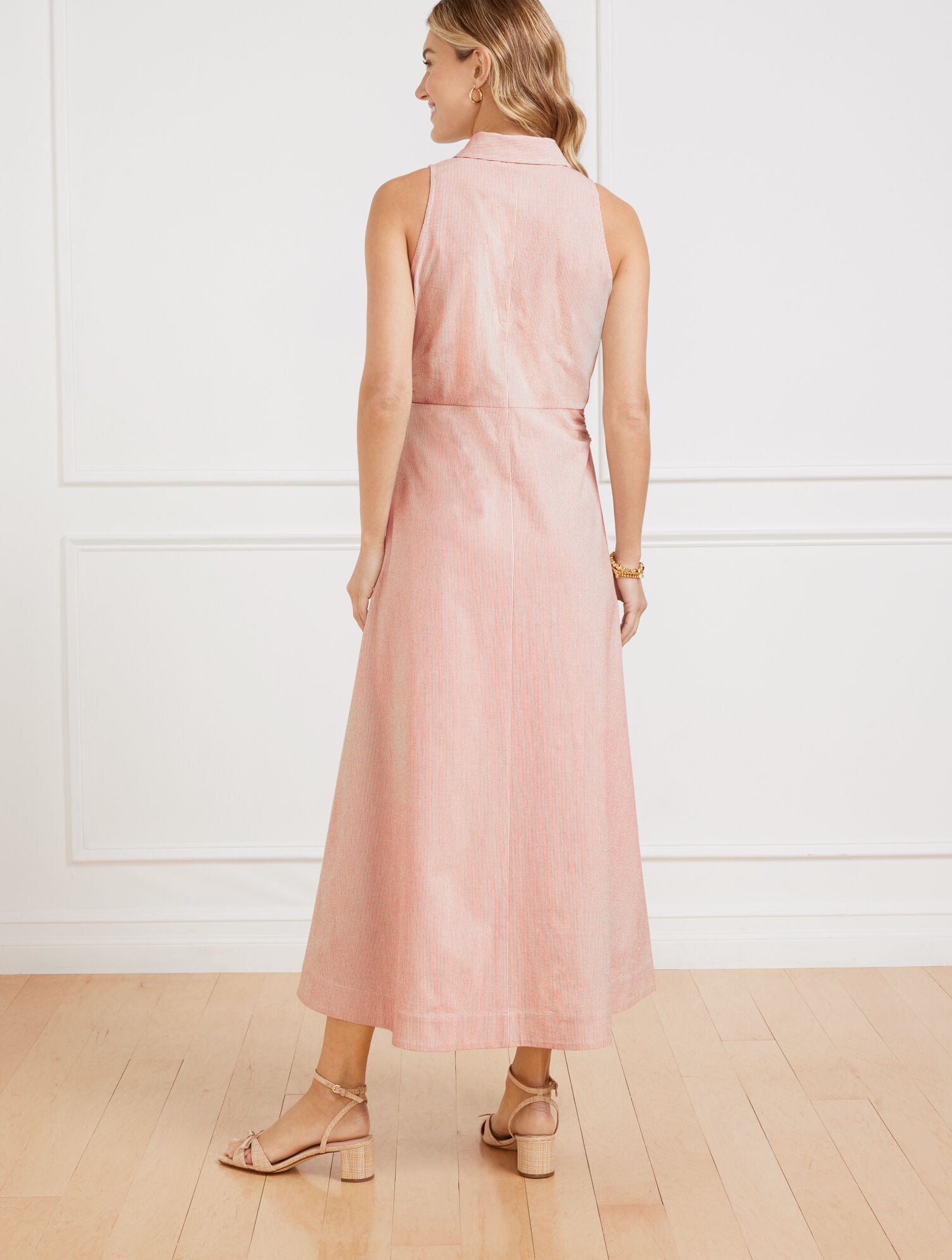 Seersucker Shirtdress
