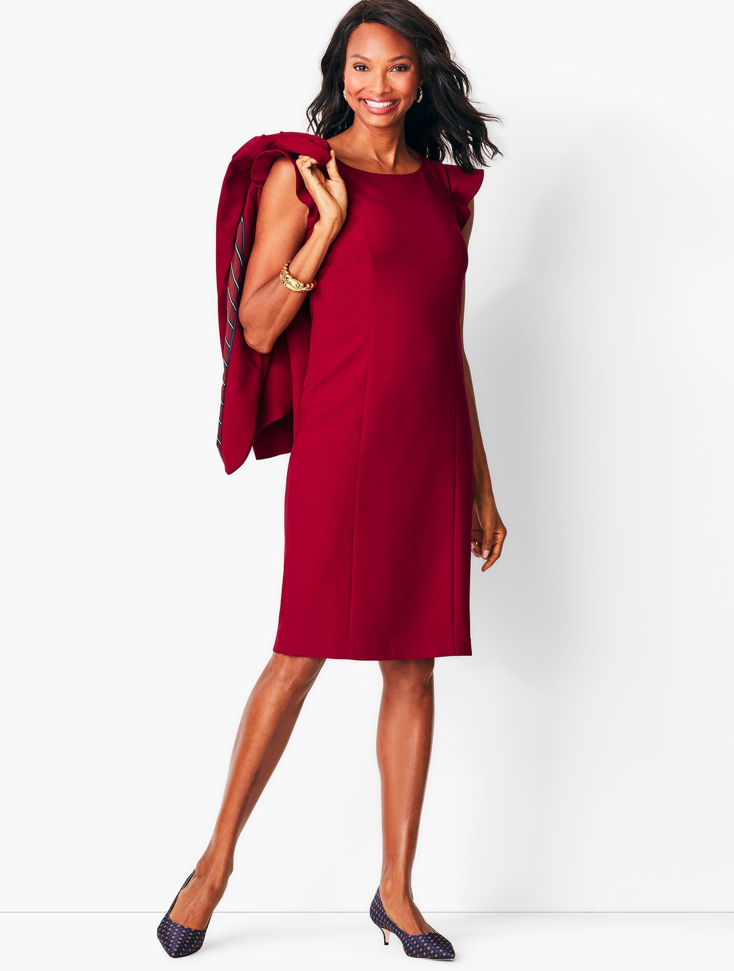 italian holiday dress Italian Midi Dress (S) – Holy Thrift