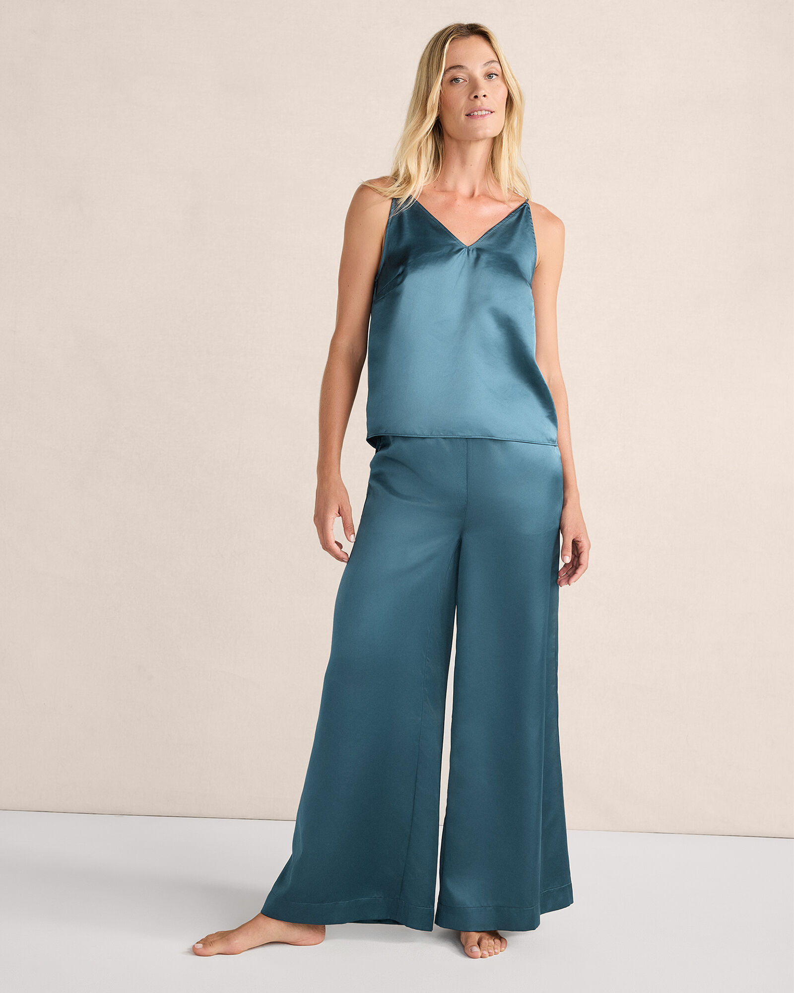Flowy Double-V Cami