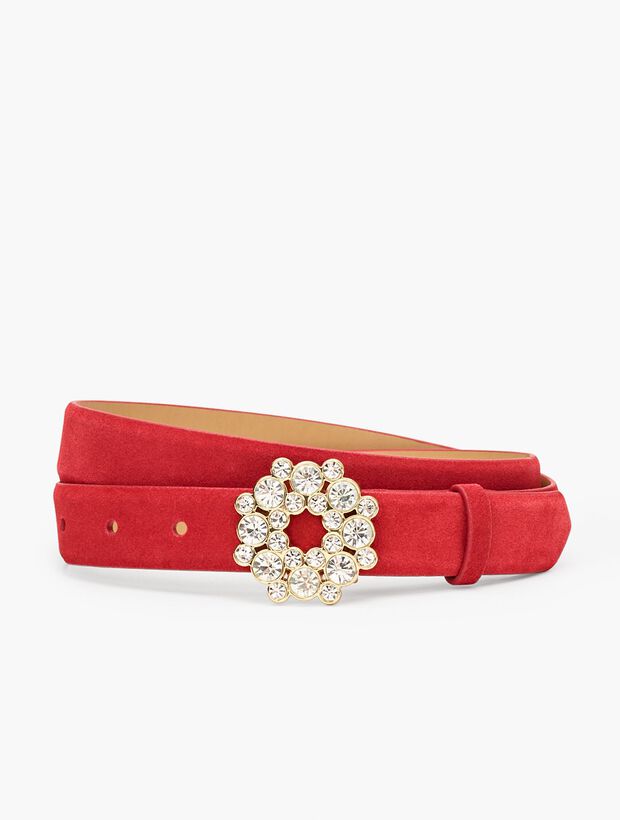 Crystal Buckle Belt