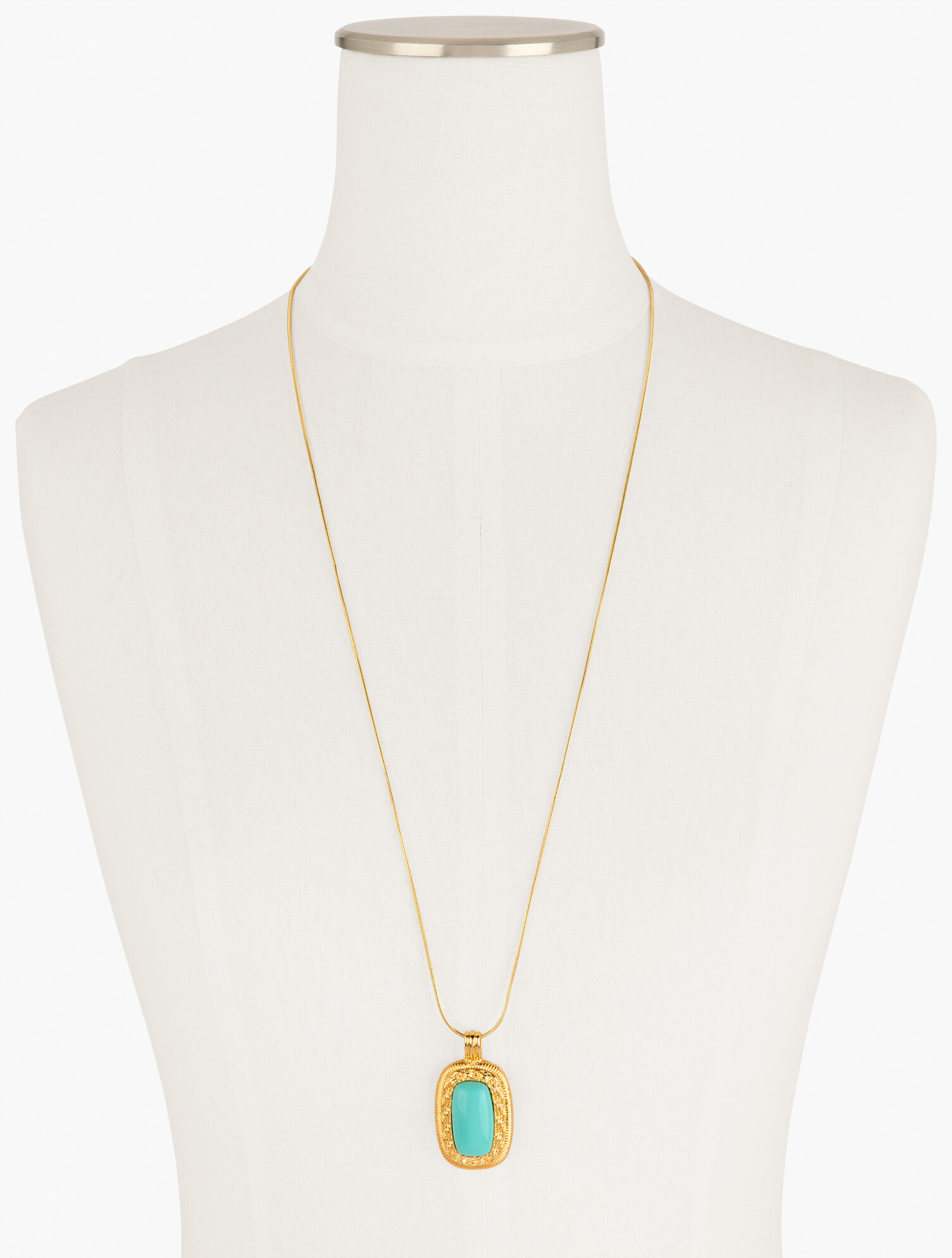 Turquoise Pendant Necklace