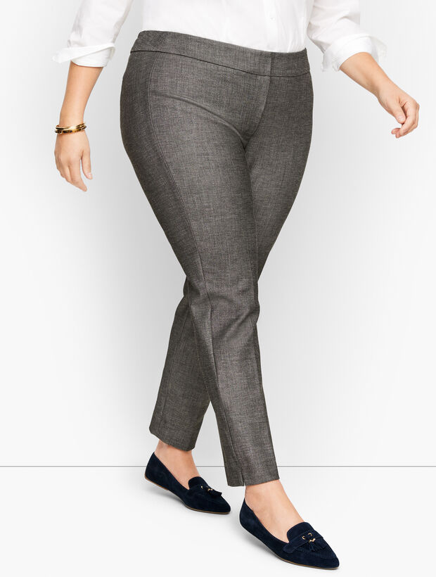 Plus Size Exclusive Talbots Chatham Ankle Pants - Sharkskin