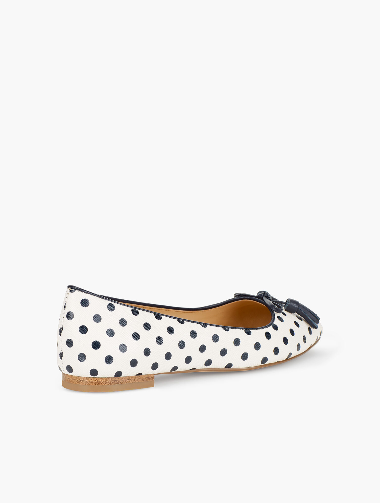 Poppy Bow Flats - Dot Print
